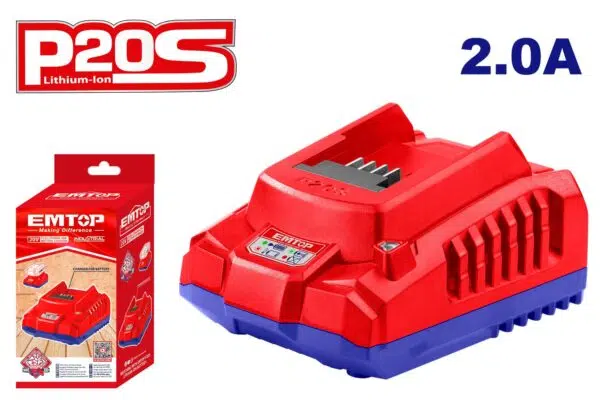 CARGADOR DE BATERIA 20V INDUSTRIAL 2AH ULFCR20200