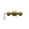 CERRADURA POMO DORMITORIO BP-2200 BRONCE PULIDO TRAVEX