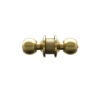 CERRADURA TRAVEX POMO BAÑO BP-2225 BRONCE PULIDO