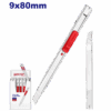 ESTILETE AUTOBLOQ 9X80MM