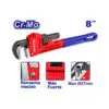 Llave para Tubo Industrial 8 Pulgadas EMTOP